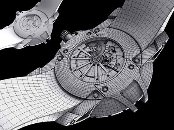 3d model luxury watch jaquet droz - Jaquet Droz by cermaka